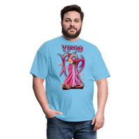 Thumbnail for Men's Astral Virgo Classic T-Shirt - aquatic blue