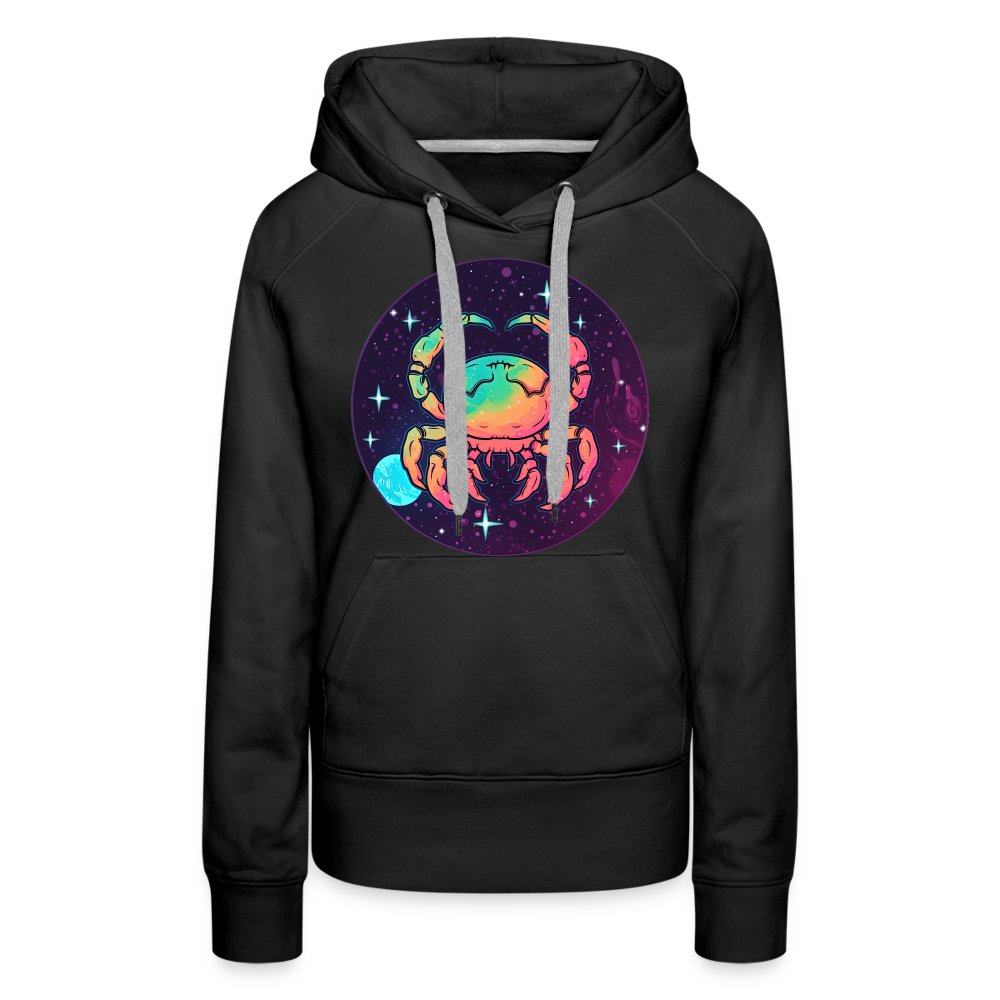 Women’s Mystic Cancer Premium Hoodie - black