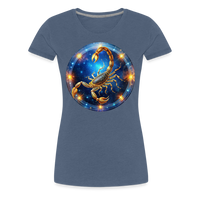 Thumbnail for Women’s Mystic Scorpio Premium T-Shirt - heather blue