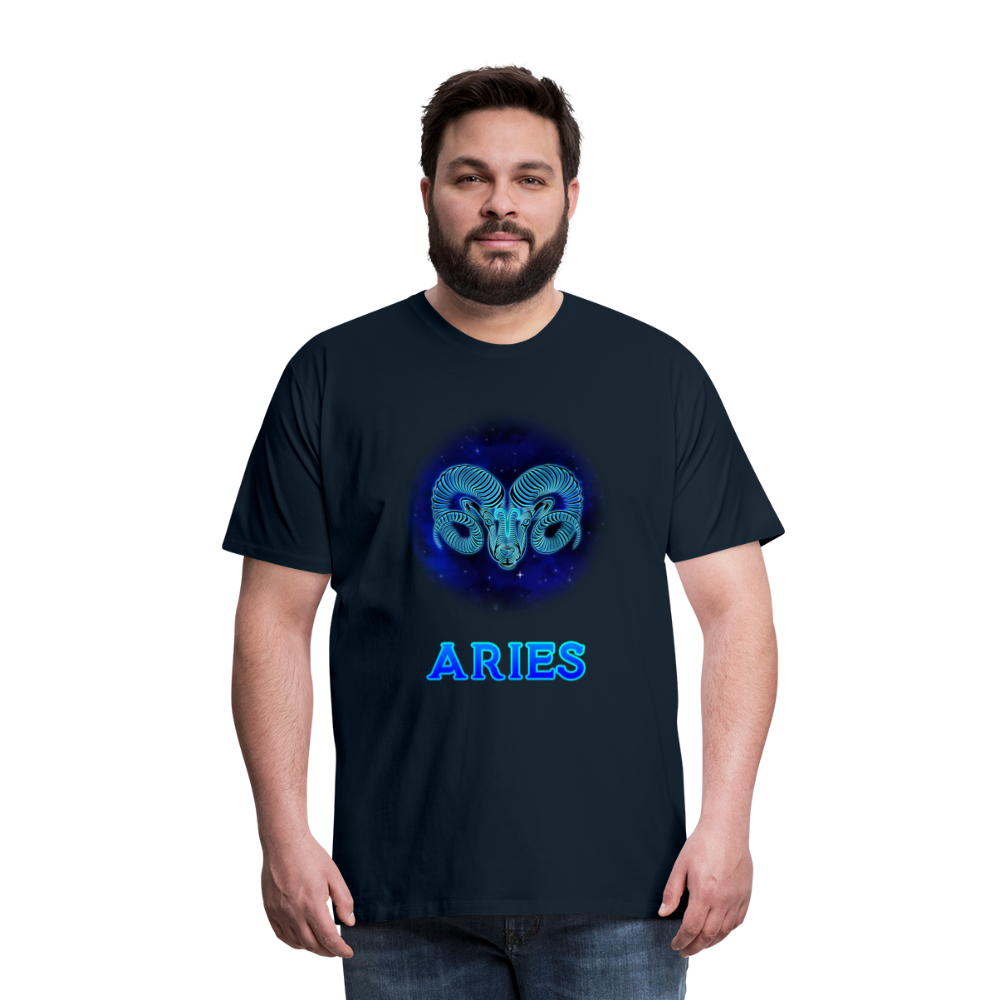 Men's Aries Premium T-Shirt - deep navy