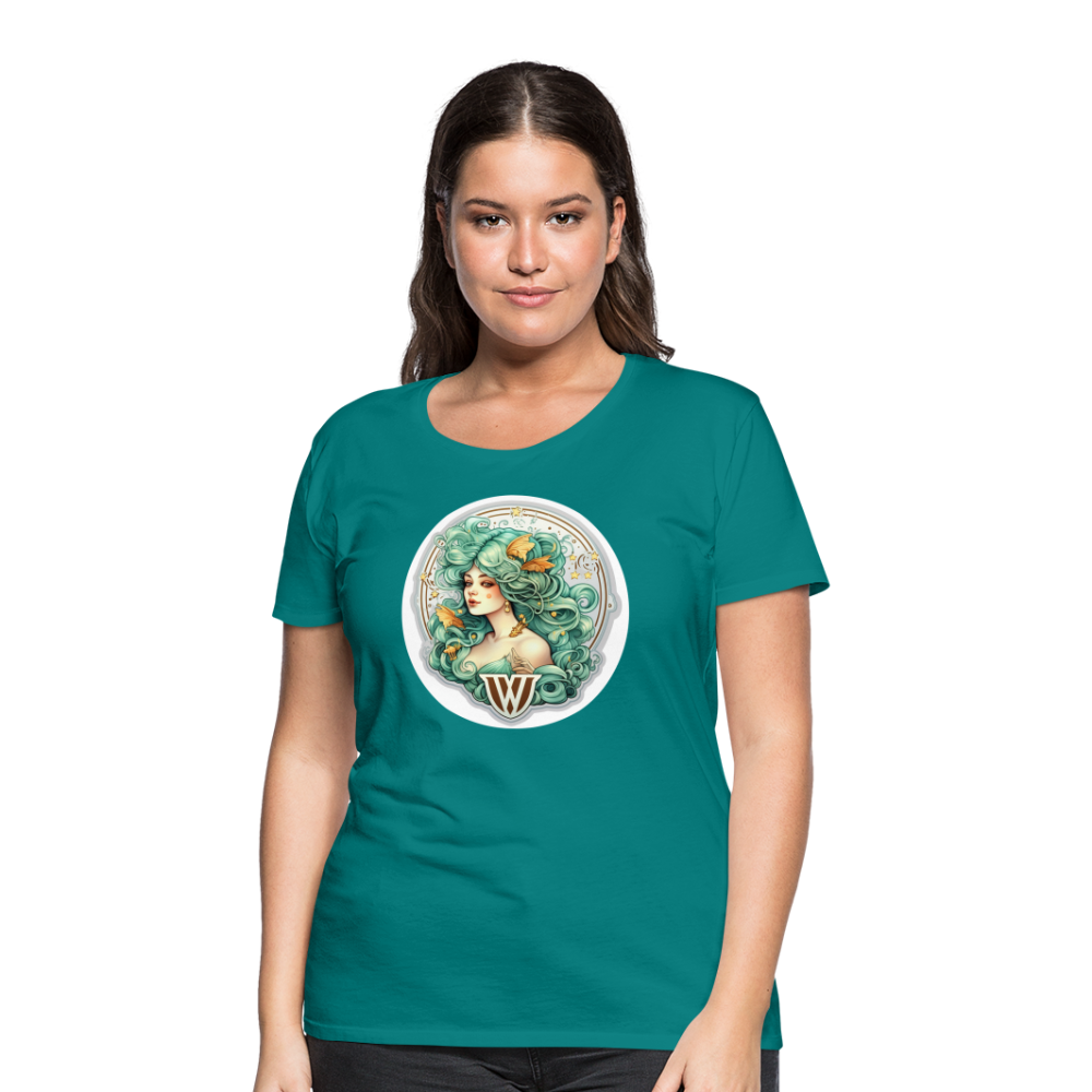 Women’s Symbol Virgo Premium T-Shirt - teal