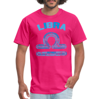 Thumbnail for Men's Power Words Libra Classic T-Shirt - fuchsia