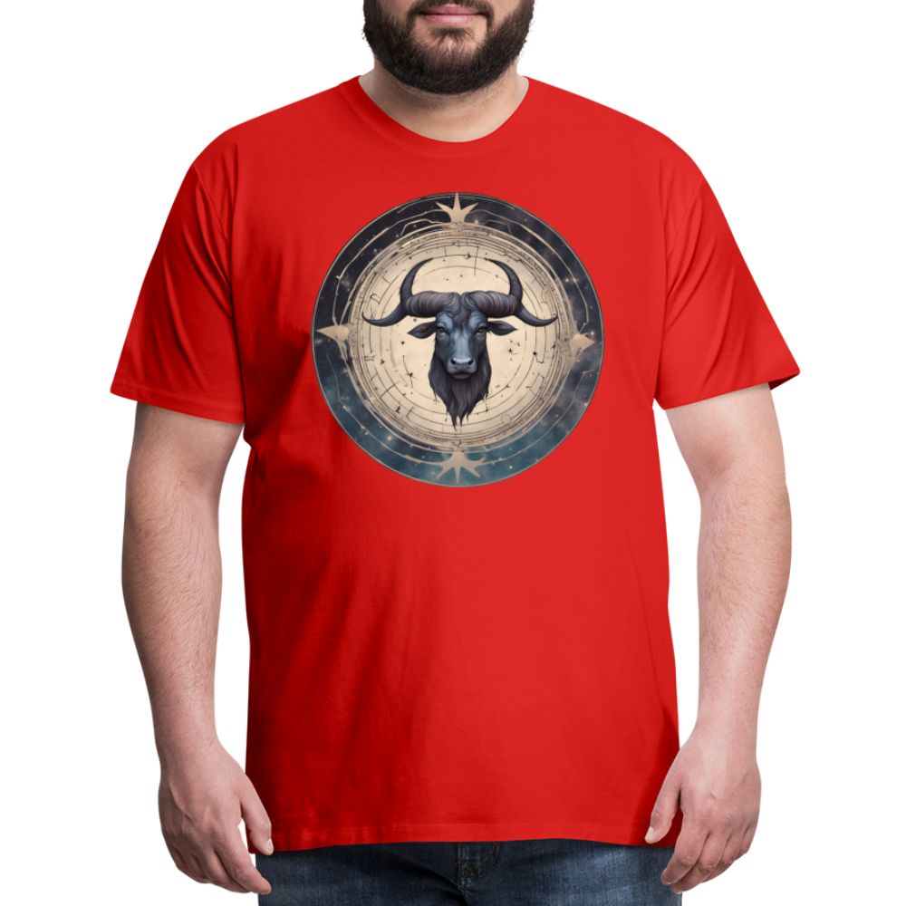 Men's Mythical Taurus Premium T-Shirt - red