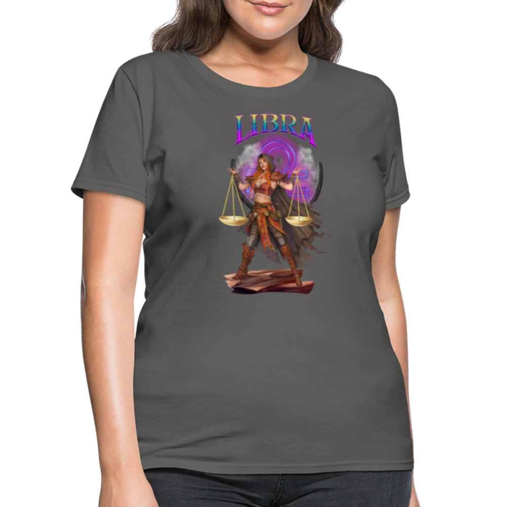 Astral Libra Women's T-Shirt - charcoal