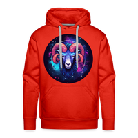 Thumbnail for Men’s Magic Aries Premium Hoodie - red