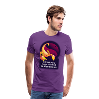 Thumbnail for Men's Glow Scorpio Premium T-Shirt - purple