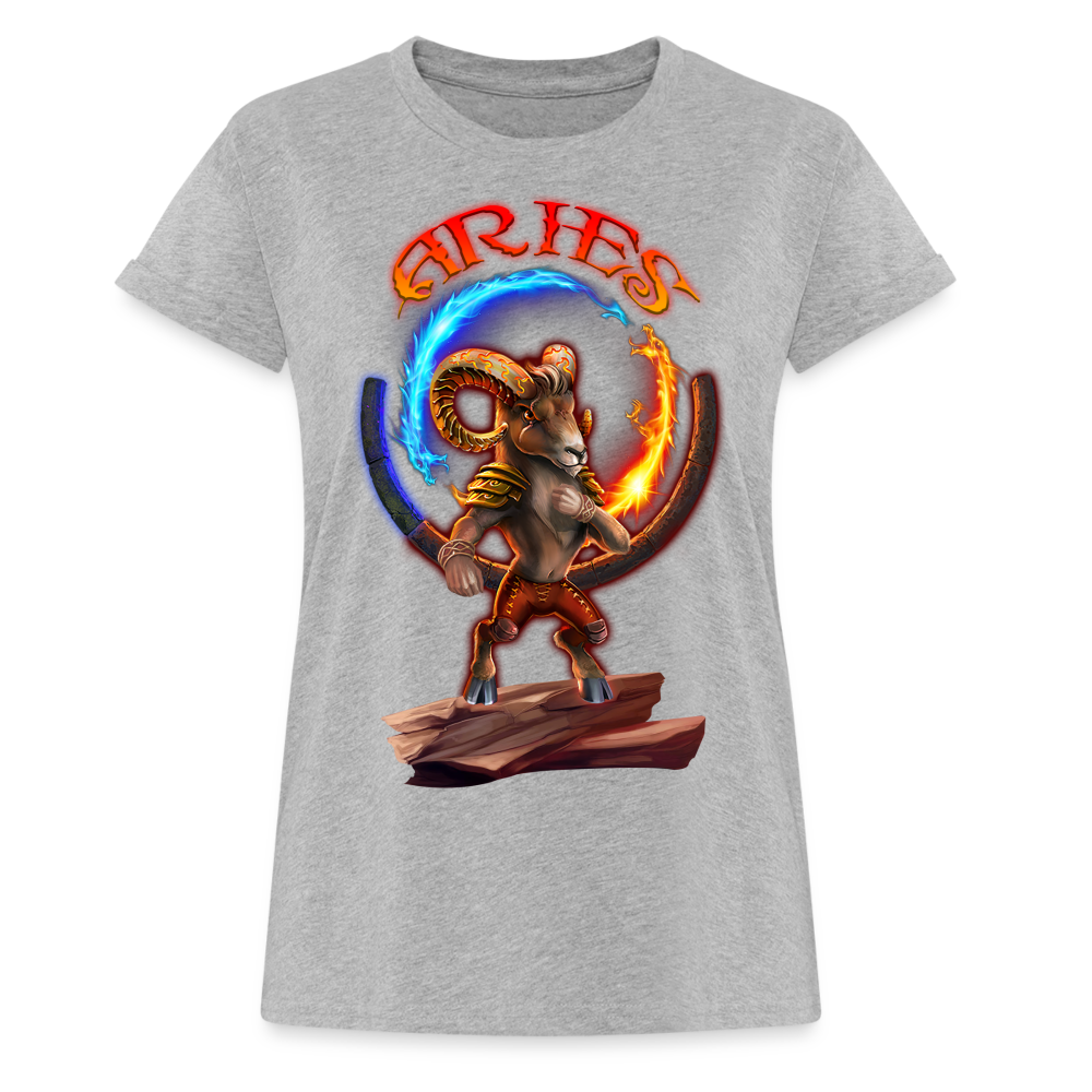 Women's Astral Aries Relaxed Fit T-Shirt - heather gray