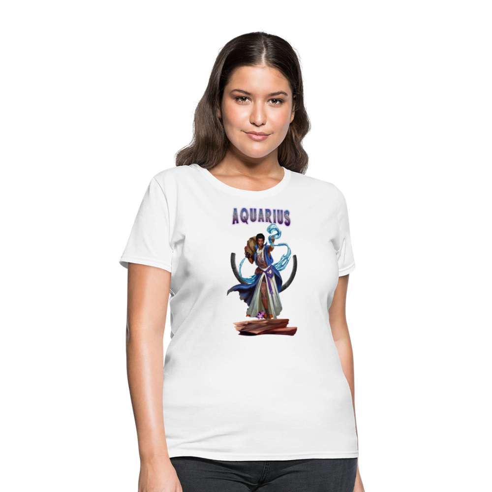 Women's Astral Aquarius T-Shirt - white