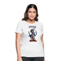 Thumbnail for Women's Astral Aquarius T-Shirt - white