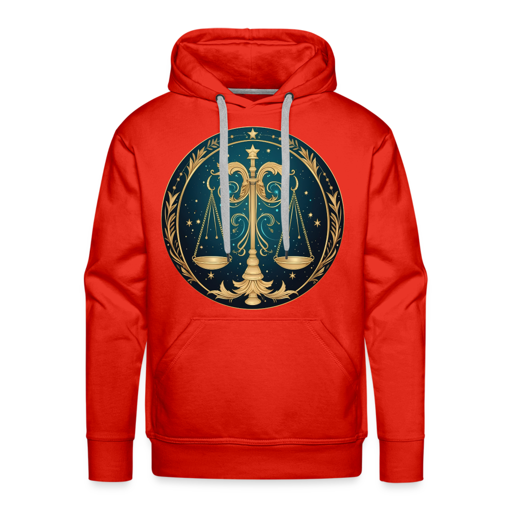 Men’s Mystic Libra Premium Hoodie - red