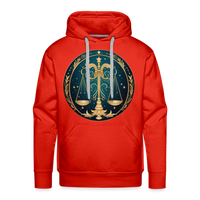 Thumbnail for Men’s Mystic Libra Premium Hoodie - red