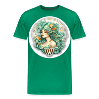 Thumbnail for Men's Symbol Virgo Premium T-Shirt - kelly green