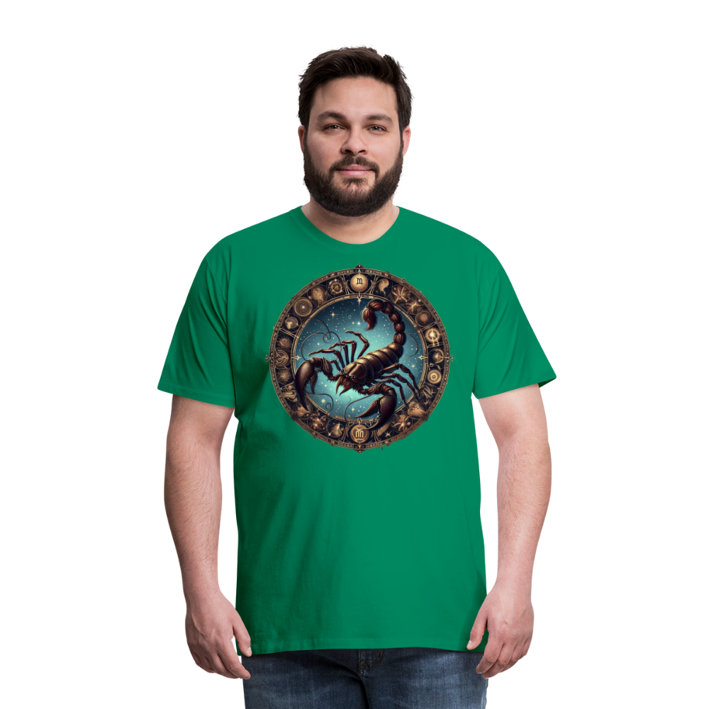 Men's Mythical Scorpio Premium T-Shirt - kelly green