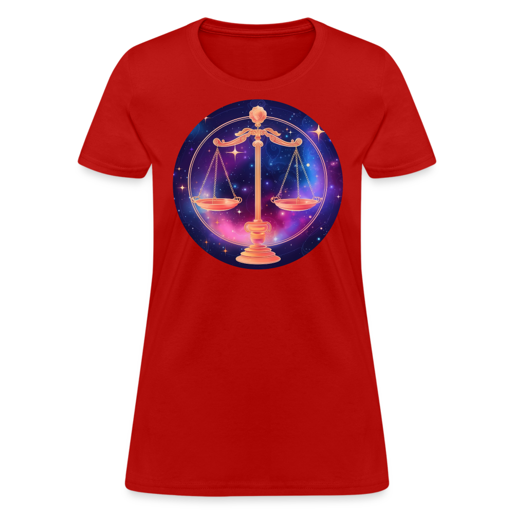 Women's Magic Libra T-Shirt - red