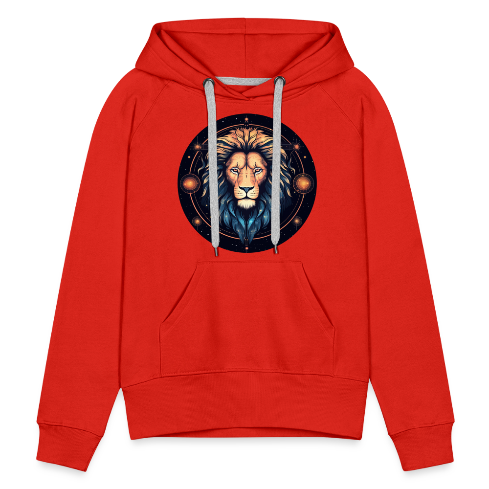 Women’s Magic Leo Premium Hoodie - red