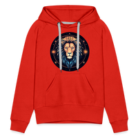 Thumbnail for Women’s Magic Leo Premium Hoodie - red