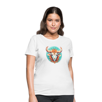 Thumbnail for Women's Symbol Taurus T-Shirt - white