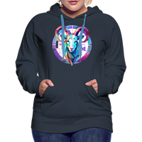 Thumbnail for Women’s Mythical Aries Premium Hoodie - navy