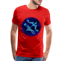 Thumbnail for Men's Sagittarius Premium T-Shirt - red