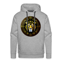 Thumbnail for Men’s Mythical Leo Premium Hoodie - heather grey