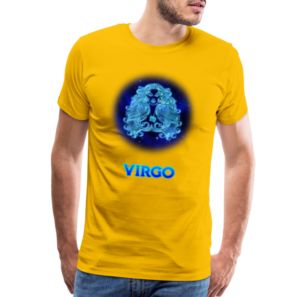 Men's Virgo Premium T-Shirt - sun yellow