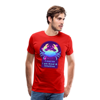 Thumbnail for Men's Neon Cancer Premium T-Shirt - red