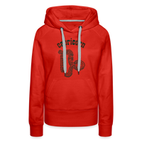 Thumbnail for Women's Power Words Capricorn Premium Hoodie - red