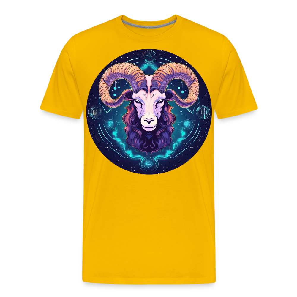 Men's Magic Capricorn Premium T-Shirt - sun yellow