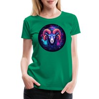 Thumbnail for Women’s Magic Aries Premium T-Shirt - kelly green