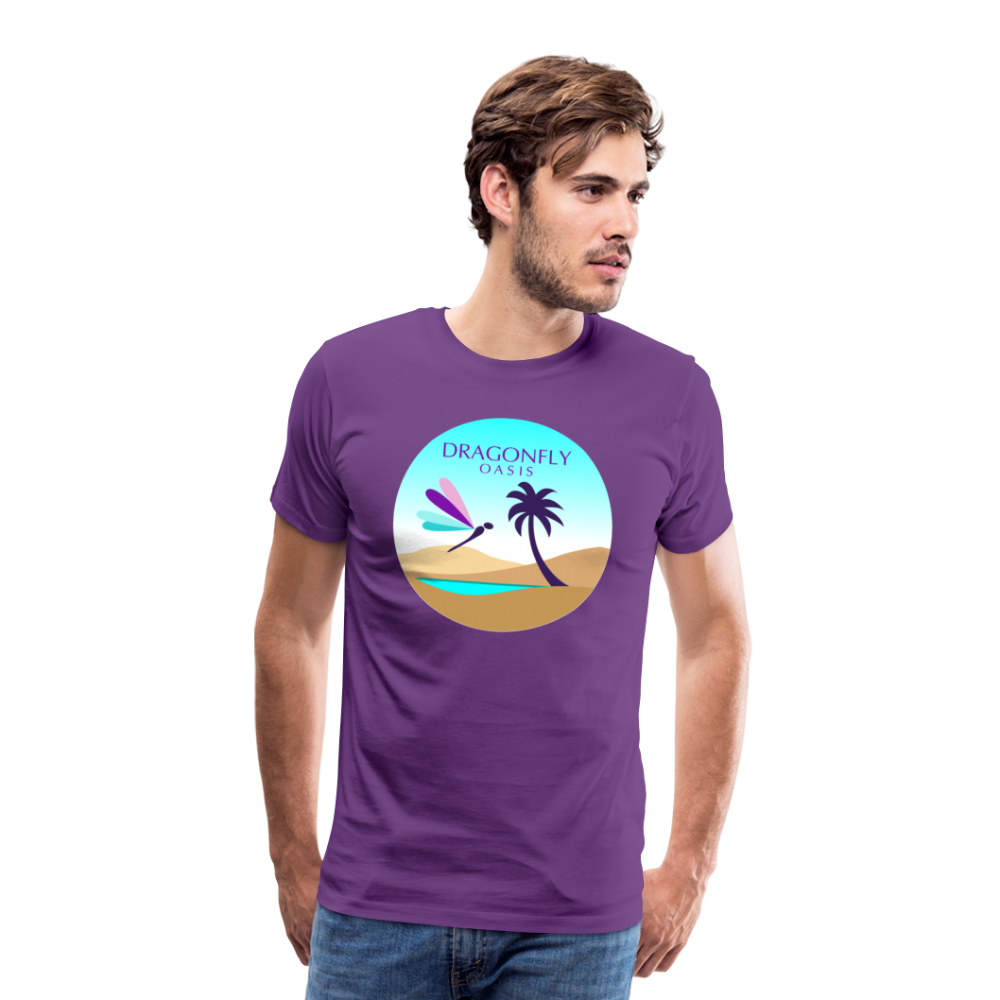 Men's Dragonfly Oasis v.2 Premium T-Shirt - purple