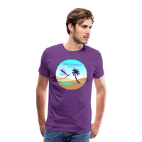 Thumbnail for Men's Dragonfly Oasis v.2 Premium T-Shirt - purple