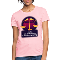 Thumbnail for Women's Glow Libra T-Shirt - pink