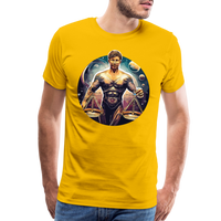 Thumbnail for Men's Mythical Libra Premium T-Shirt - sun yellow