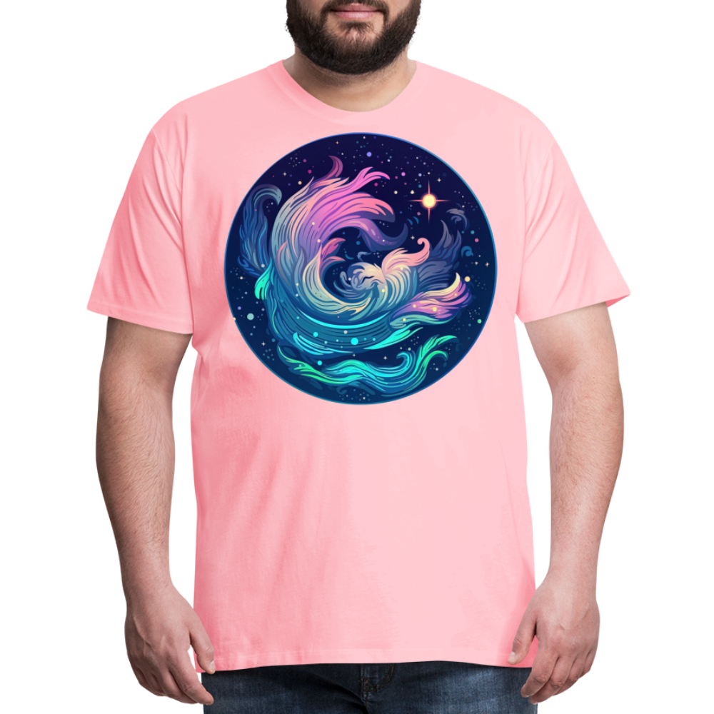 Men's Magic Aquarius Premium T-Shirt - pink