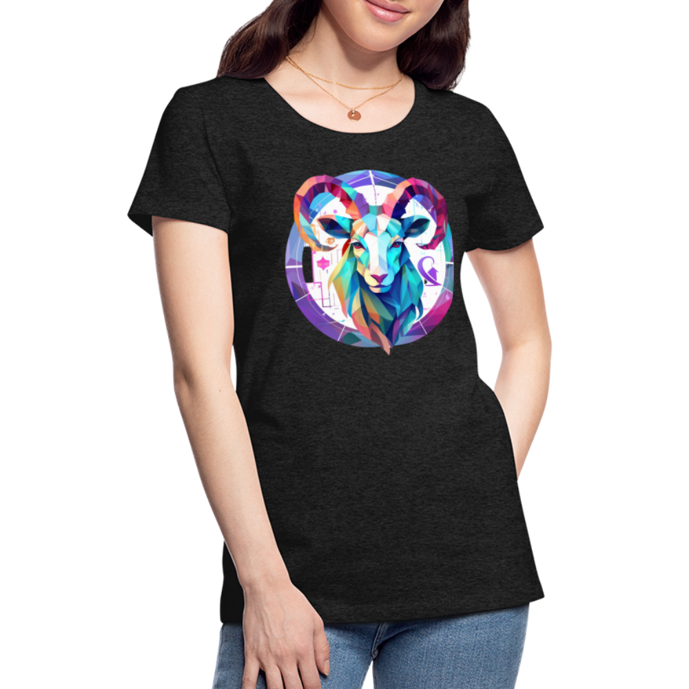 Women’s Mythical Aries Premium T-Shirt - charcoal grey