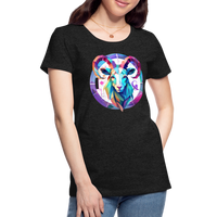 Thumbnail for Women’s Mythical Aries Premium T-Shirt - charcoal grey