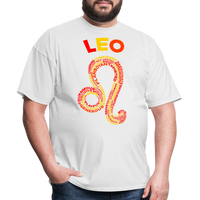 Thumbnail for Men's Power Words Leo Classic T-Shirt - white