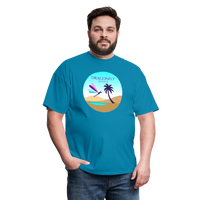 Thumbnail for Men's Dragonfly 2nd Logo Classic T-Shirt - turquoise