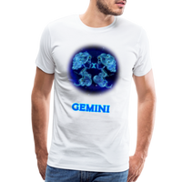 Thumbnail for Men's Gemini Premium T-Shirt - white