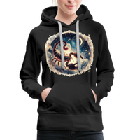 Thumbnail for Women’s Mythical Scorpio Premium Hoodie - black