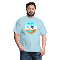 Thumbnail for Men's Dragonfly 2nd Logo Classic T-Shirt - powder blue