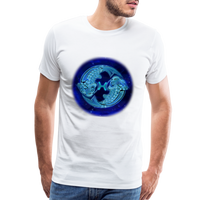 Thumbnail for Men's Pisces Premium T-Shirt - white