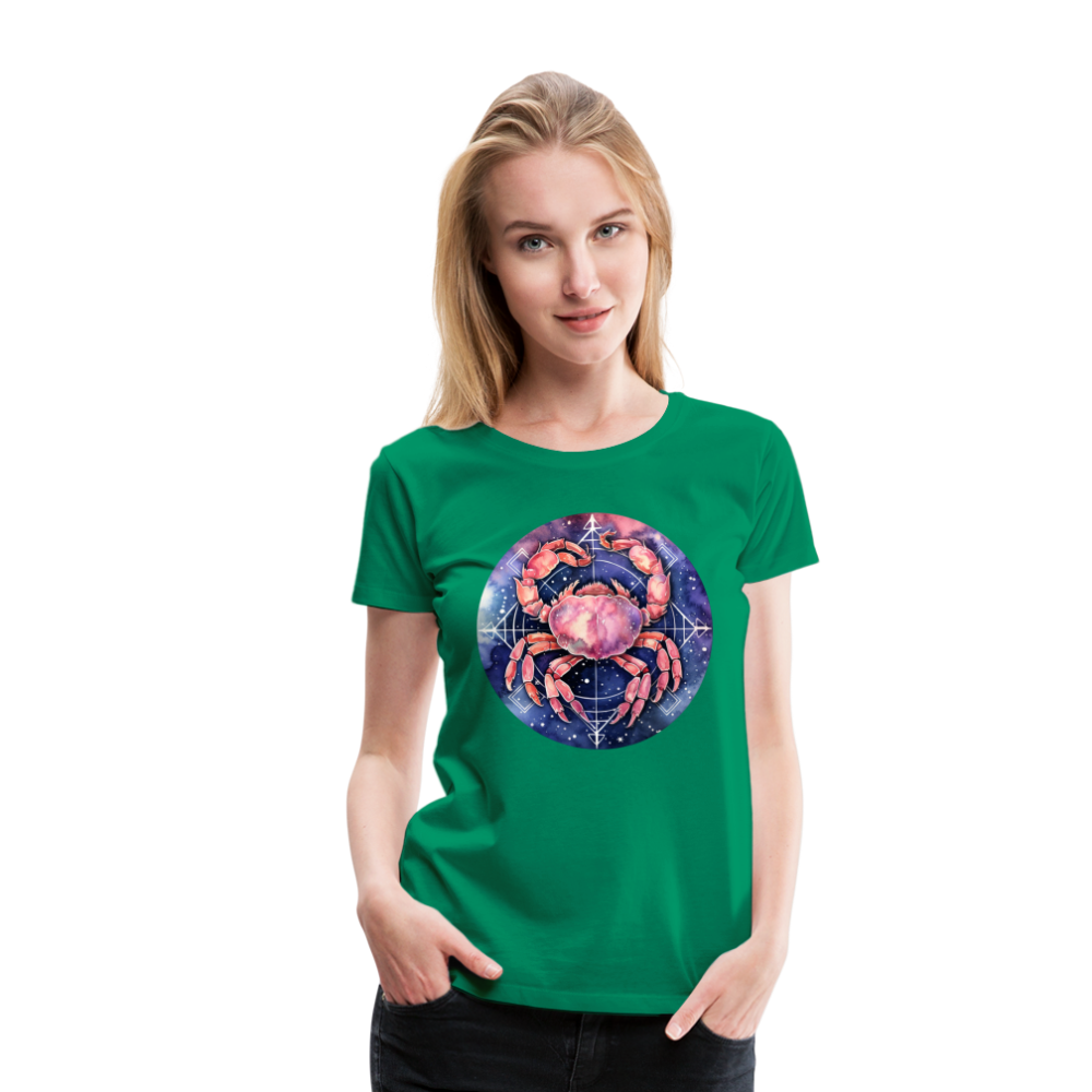 Women’s Mythical Cancer Premium T-Shirt - kelly green