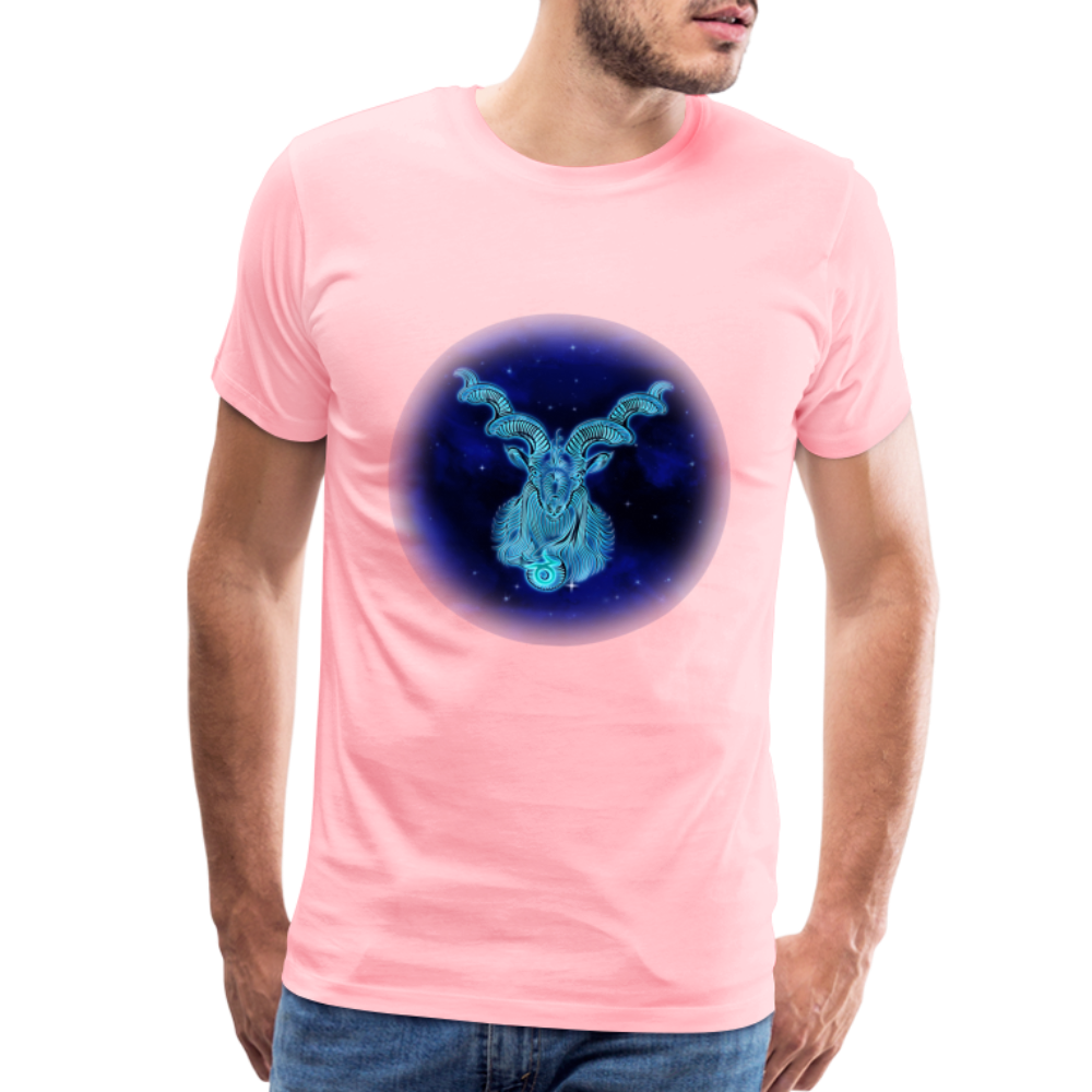 Men's Stellar Capricorn Premium T-Shirt - pink