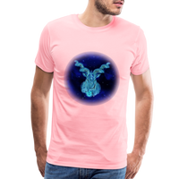 Thumbnail for Men's Stellar Capricorn Premium T-Shirt - pink