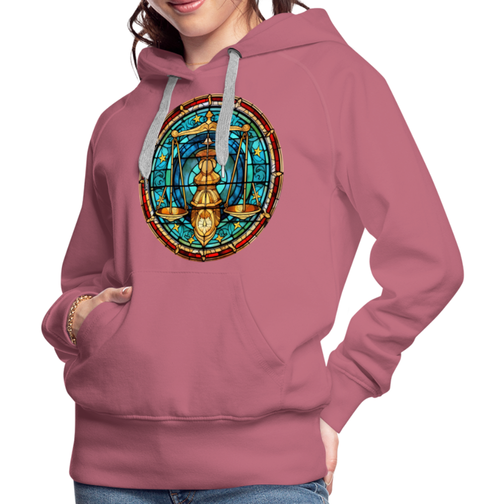 Women’s Mosaic Libra Premium Hoodie - mauve