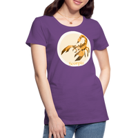 Thumbnail for Women’s Mosaic Scorpio Premium T-Shirt - purple