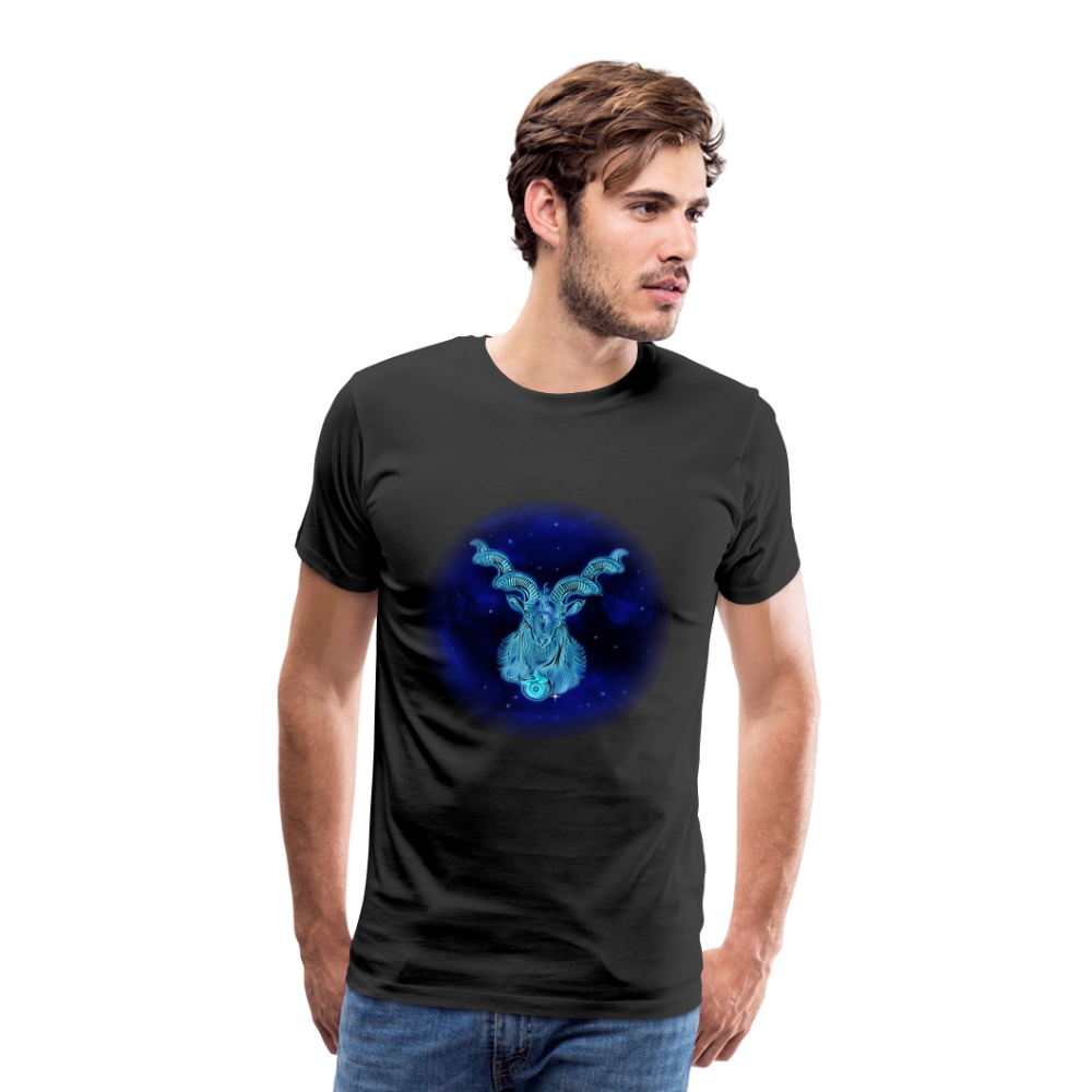 Men's Stellar Capricorn Premium T-Shirt - black