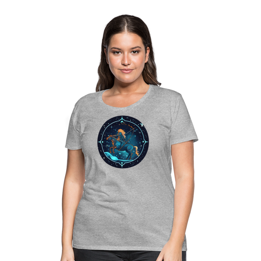 Women’s Magic Sagittarius Premium T-Shirt - heather gray