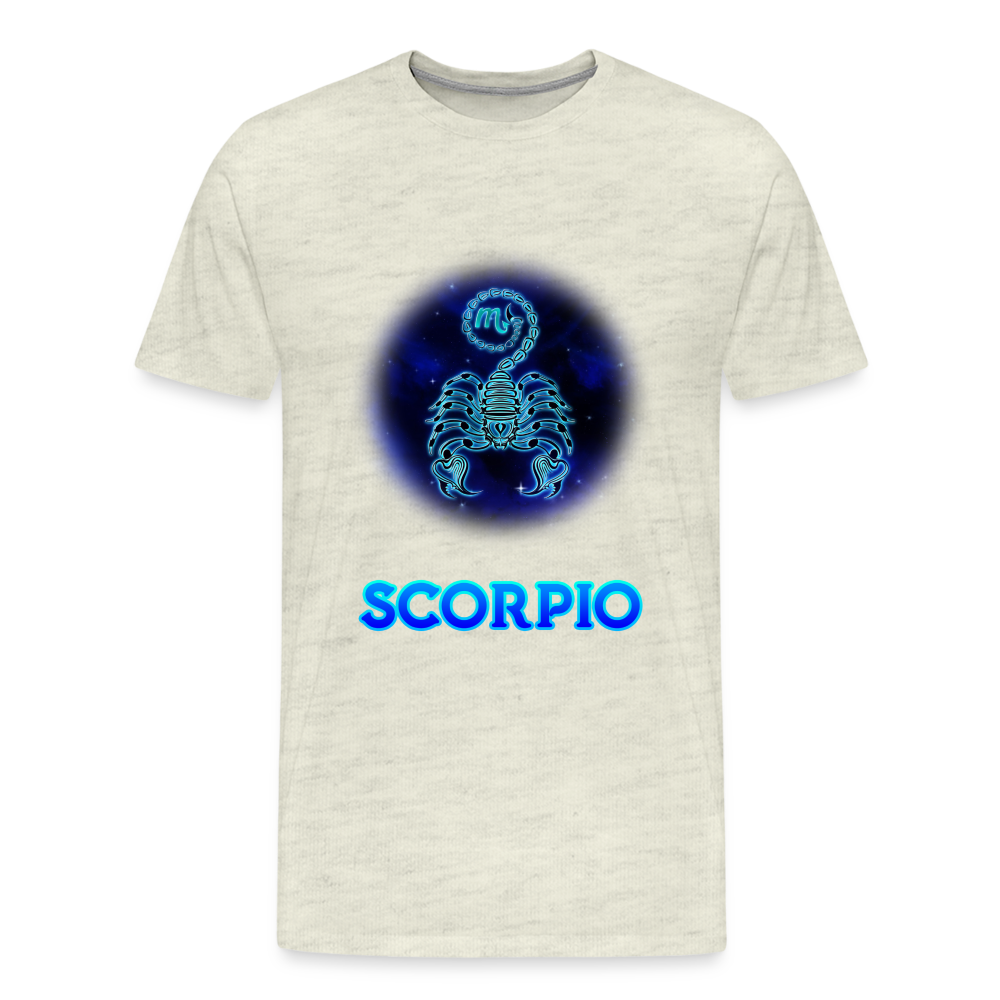 Men's Scorpio Premium T-Shirt - heather oatmeal